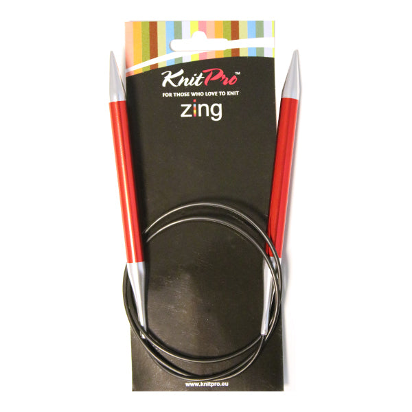 Zing rondbreinaald cm - gemaakt met KnitPro Zing Rondbreinaalden 80cm 2mm