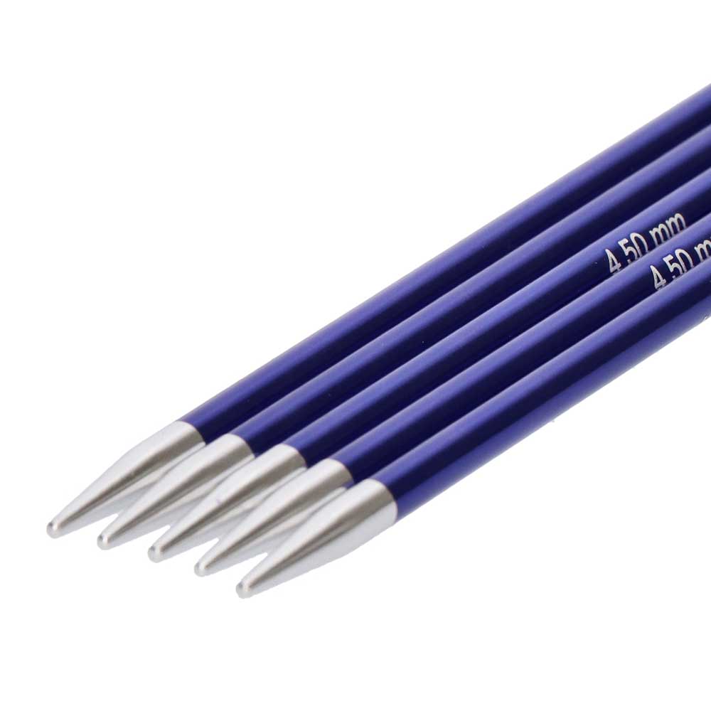 KnitPro Zing Sokkennaalden 15cm 4,50 mm (2)