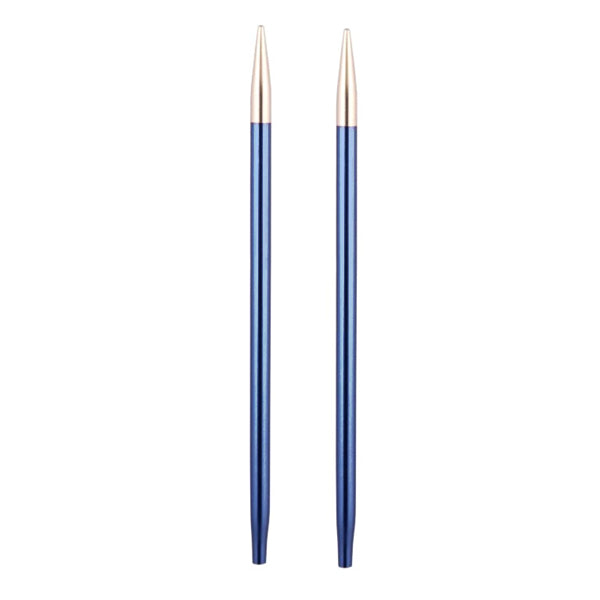 KnitPro Zing Verwisselbare Rondbreinaalden 4,0 mm - aluminium naaldpunten