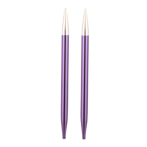 KnitPro Zing Verwisselbare Rondbreinaalden 7,0 mm - aluminium naaldpunten