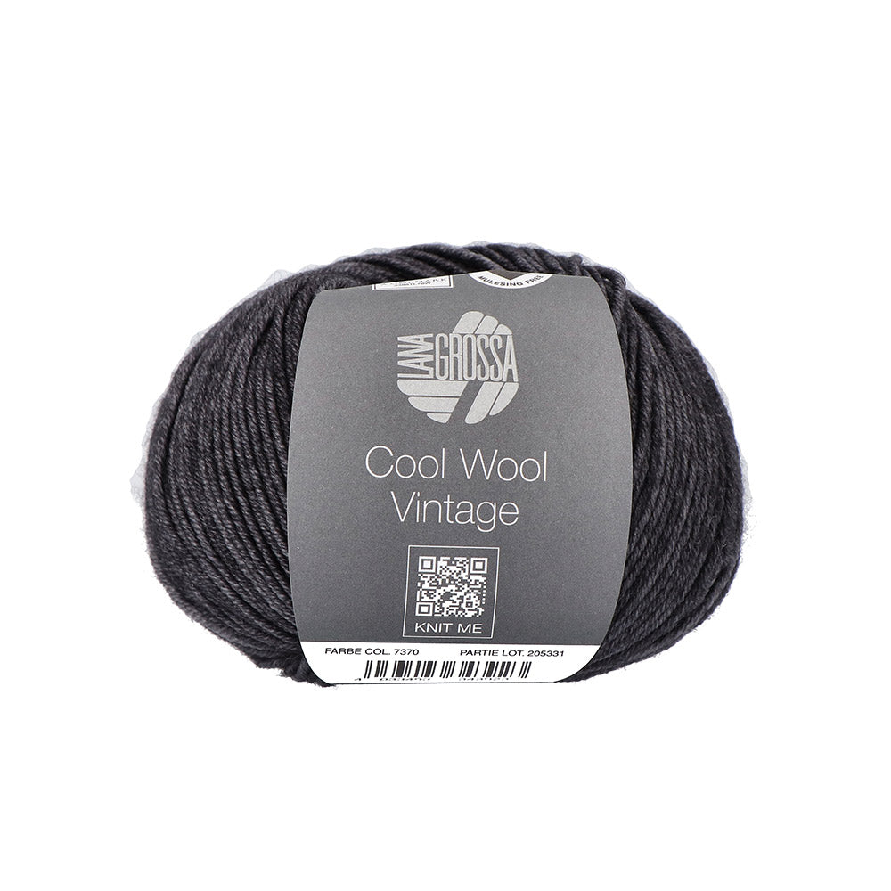 Lana Grossa Cool Wool Vintage 7370 Antraciet