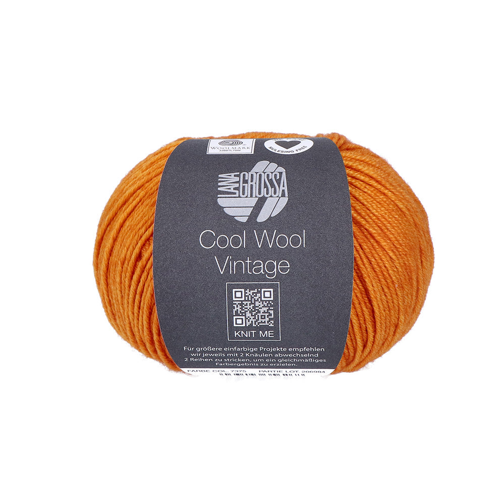 Lana Grossa Cool Wool Vintage 7375 Oranje