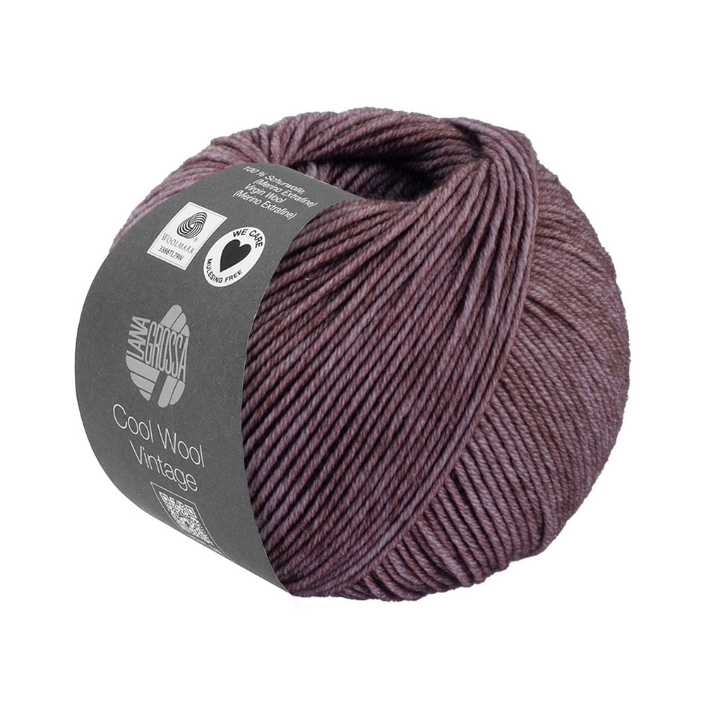 Lana Grossa Cool Wool Vintage 7387 Antiek paars