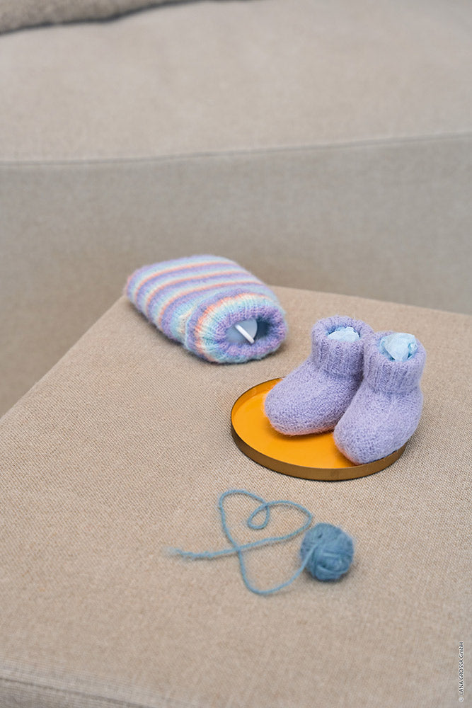Hw cosy socks lana grossa mf — gemaakt met Lana Grossa Cosy Socks Multi Stripes (2)