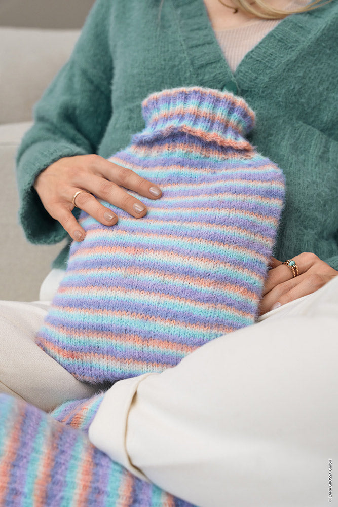 Hw cosy socks lana grossa mf — gemaakt met Lana Grossa Cosy Socks Multi Stripes (8)