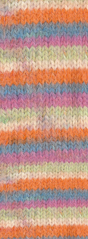 Meilenweit cosy socks multi stripes lana grossa — gemaakt met Lana Grossa Cosy Socks Multi Stripes