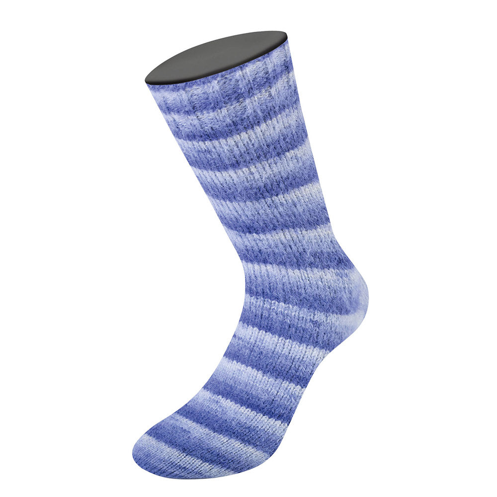 Meilenweit cosy socks soft stripes lana grossa — gemaakt met Lana Grossa Cosy Socks Soft Stripes (2)