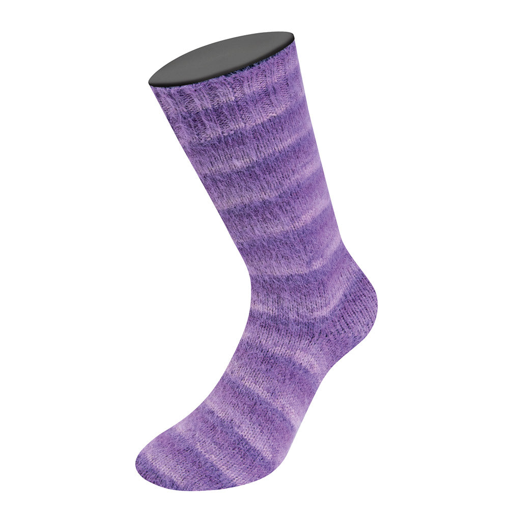 Cosy socks soft stripes lana grossa — gemaakt met Lana Grossa Cosy Socks Soft Stripes (2)