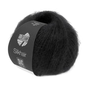 Lana Grossa Silkhair 014 Zwart