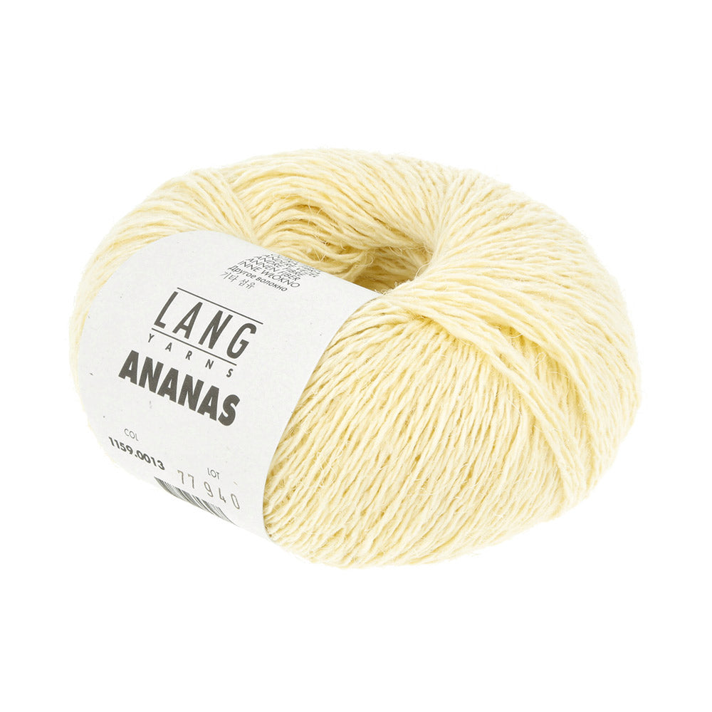 Langyarnsananas print — gemaakt met Lang Yarns Ananas
