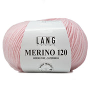 Lang Yarns Merino 120 0119 Lichtroze