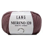 Lang Yarns Merino 120 0148 Donker Oudpaars