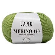 Lang Yarns Merino 120 0198 Olijf Licht
