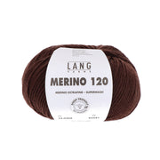 Lang Yarns Merino 120 0468 Donker Bruin