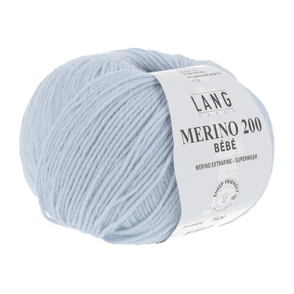 Langyarnsmerino bebe print — gemaakt met Lang Yarns Merino