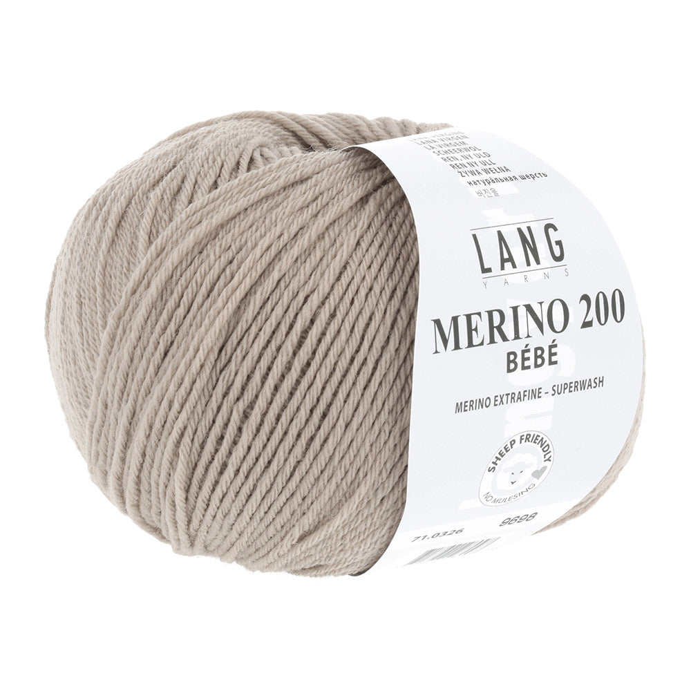 Langyarnsmerino bebe print — gemaakt met Lang Yarns Merino