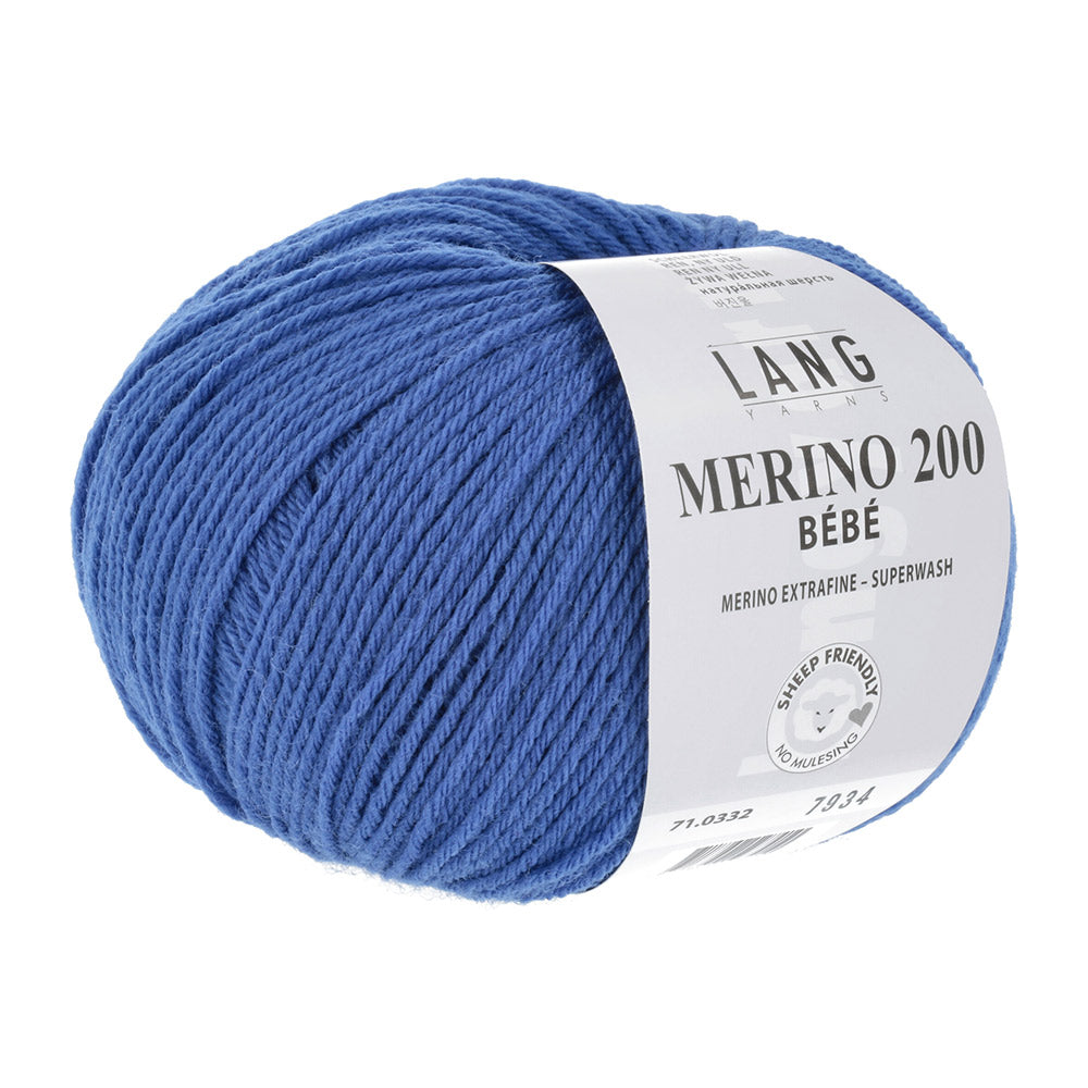 Langyarnsmerino bebe print — gemaakt met Lang Yarns Merino