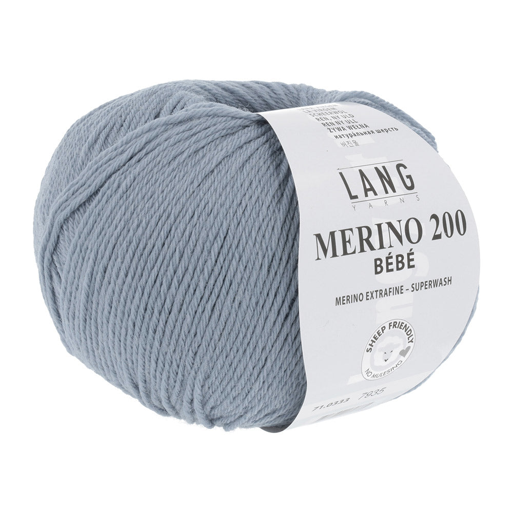 Langyarnsmerino bebe print — gemaakt met Lang Yarns Merino