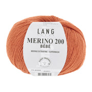 Lang Yarns Merino 200 Bebe 0359 Oranje