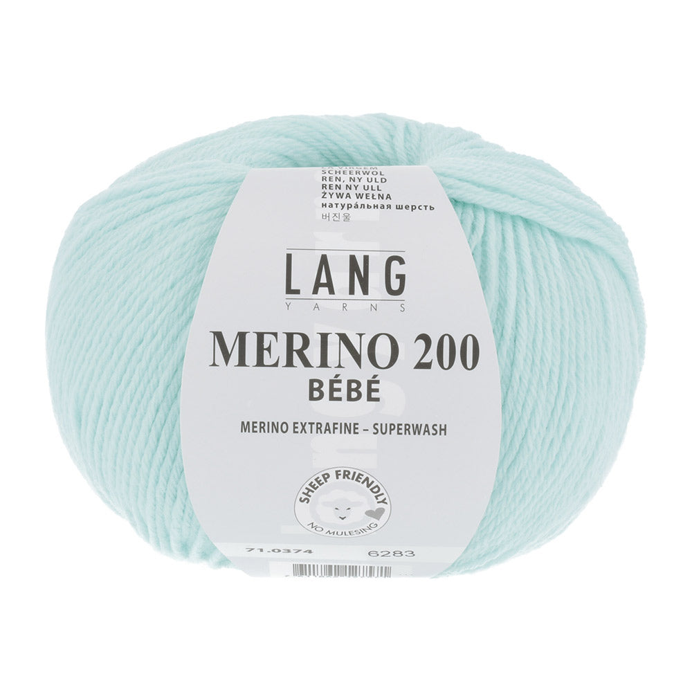 Lang Yarns Merino 200 Bebe 0374 Reseda