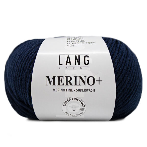 Lang Yarns Merino+ 0035 Marine