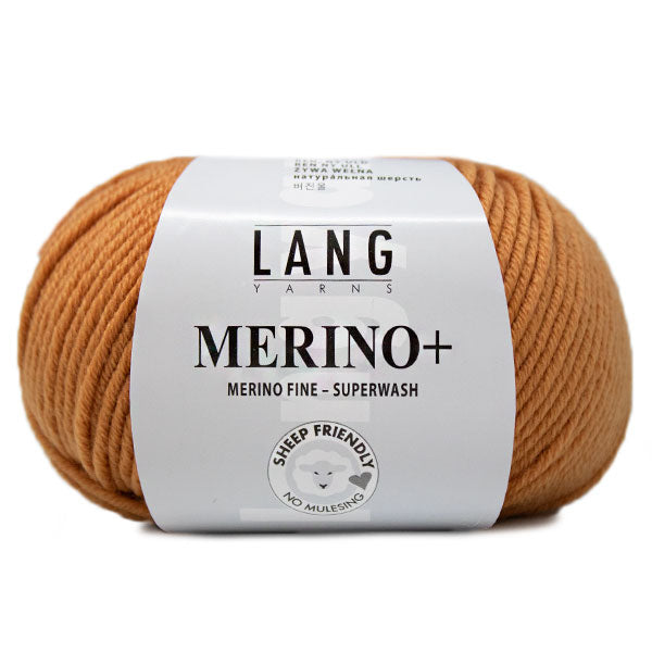 Lang Yarns Merino+ 0211 Cognac