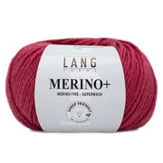 Lang Yarns Merino+ 0265 Framboos Gemêleerd