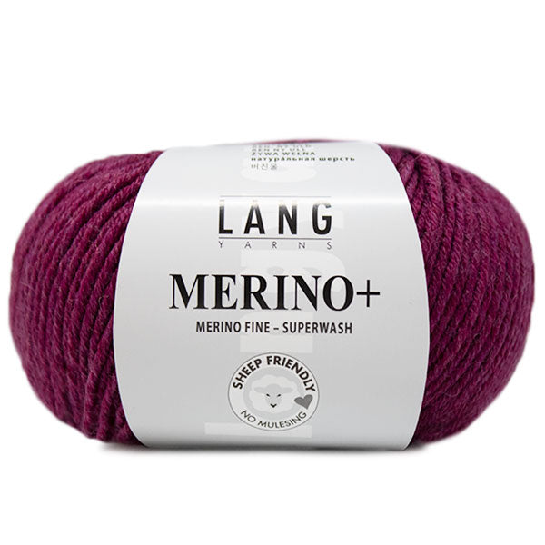 Lang Yarns Merino+ 0366 Cyclaam Gemêleerd
