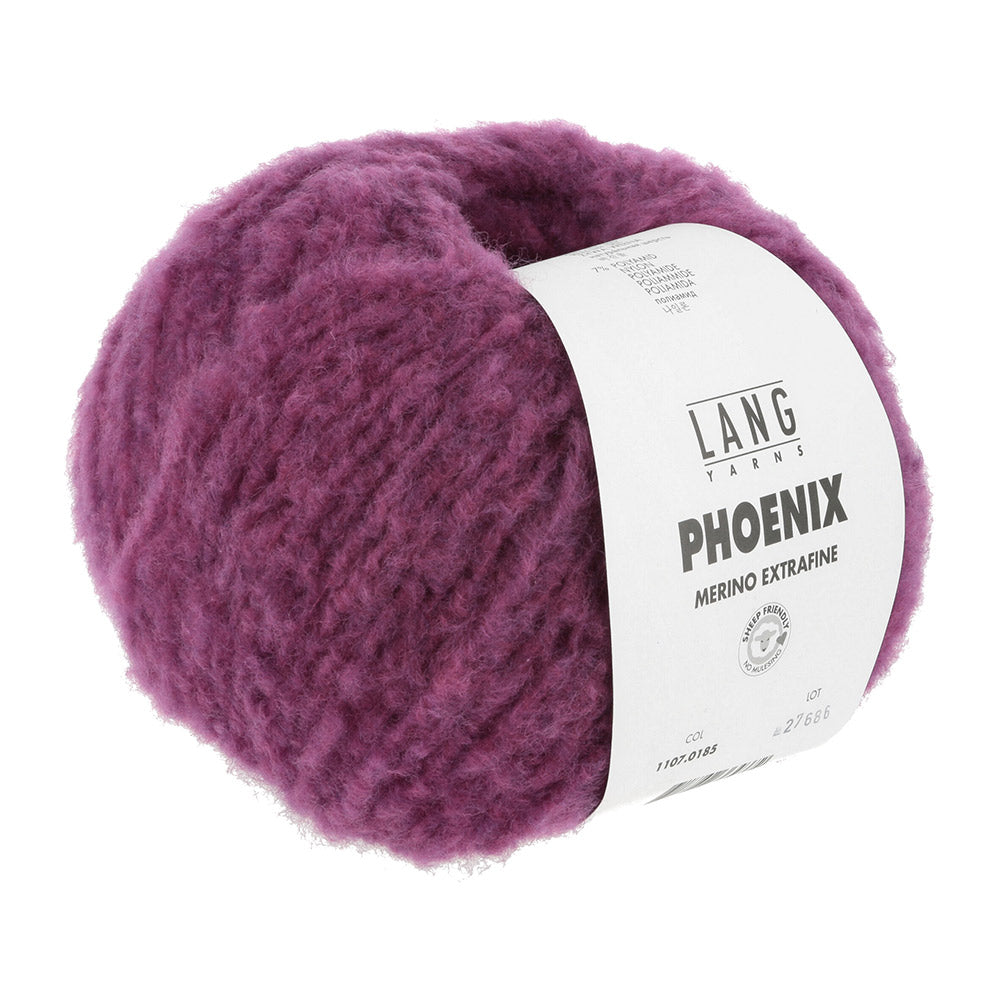 Langyarnsphoenix print — gemaakt met Lang Yarns Phoenix