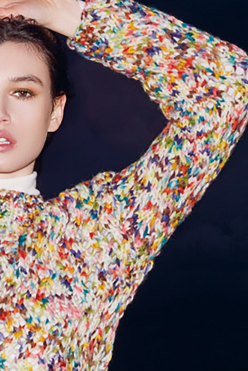 Pto mosaic — gemaakt met Lang Yarns Punto (2)