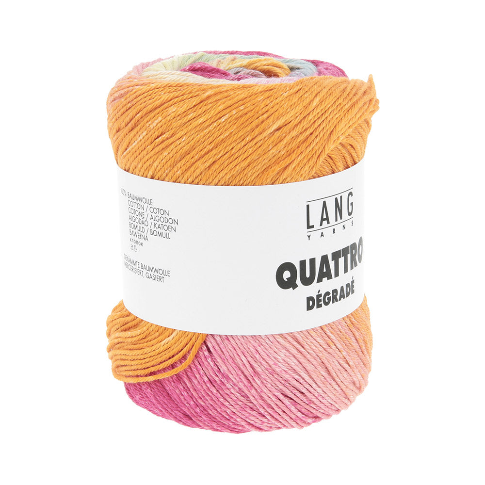 Langyarnsquattrodegrade print — gemaakt met Lang Yarns Quattro Dégradé