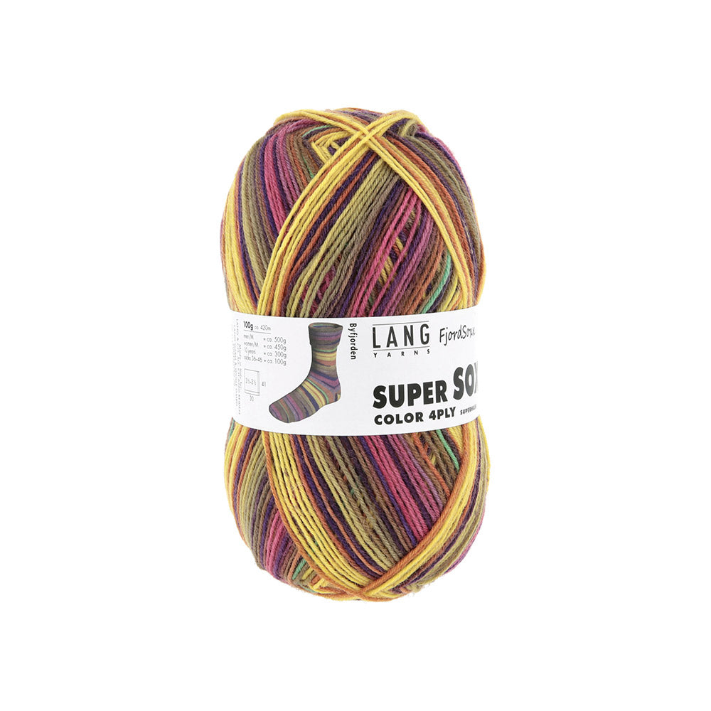 Langyarnssupersoxxcolor ply print — gemaakt met Lang Yarns Super Soxx Color 4-Fach
