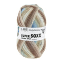 Lang Yarns Super Soxx Color 4-PLY 0506 Bruin/Petrol/Grijs 1143 Chefchaouen