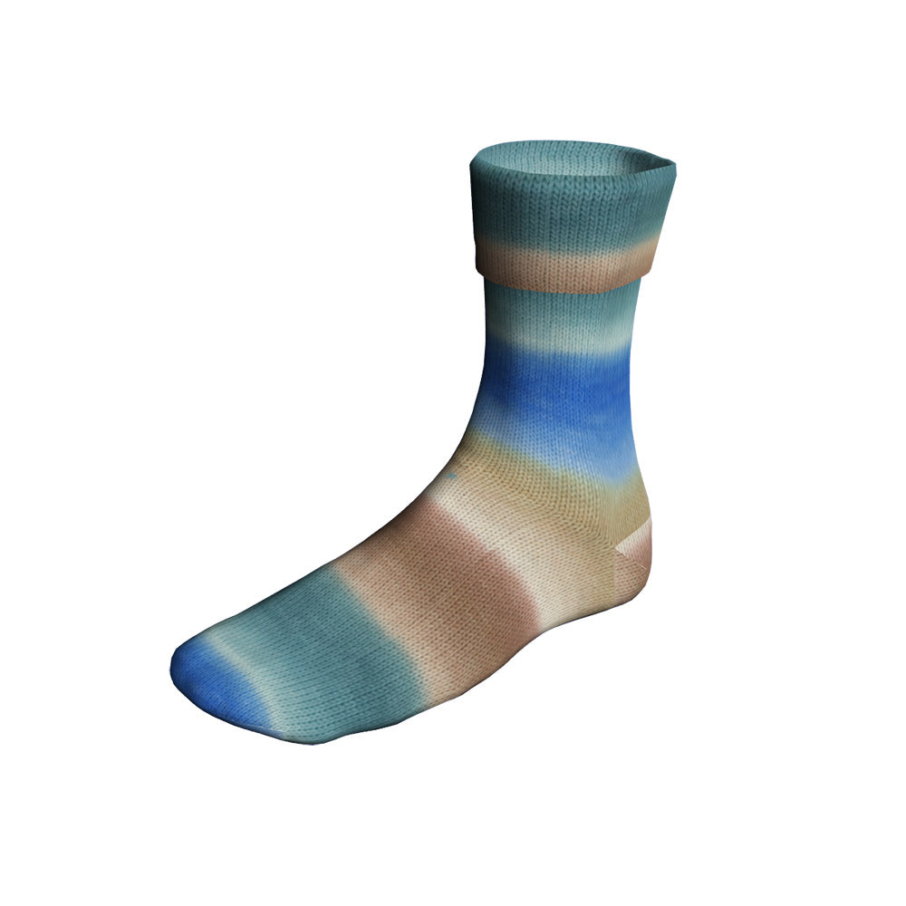 Langyarnssupersoxxcolor plycprint — gemaakt met Lang Yarns Super Soxx Color 4-PLY