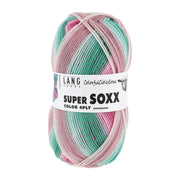 Lang Yarns Super Soxx Color 4-PLY 0507 Roze/Atlantisch/Paars 1143 Buenos Aires