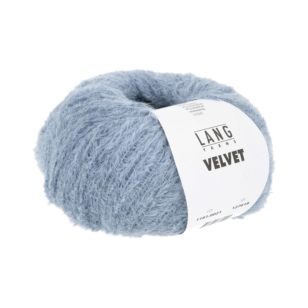 Langyarnsvelvet print — gemaakt met Lang Yarns Velvet