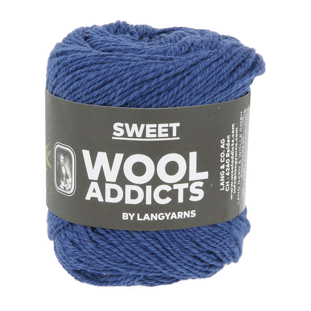 Lang Yarns Wooladdicts Sweet 0006 Koningsblauw