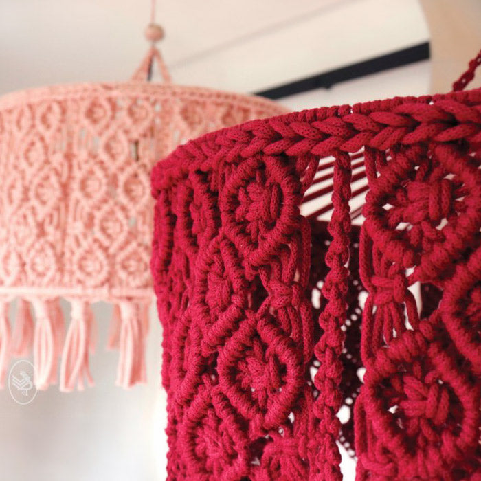 Braided fine — gemaakt met Macramé Patroon Lampen Braided Fine (2)