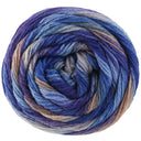 Lana Grossa Meilenweit 100 Fontana 5457 Marineblau/Tintenblau/Graublau/Kornblumenblau/Taupe/Graubeige