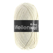 Lana Grossa Meilenweit 6-Fach 150 Mélange 9228 Naturel gemêleerd - bol garen