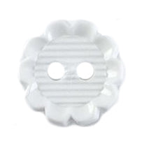 Milward Bloem Knoop Wit 15mm (3 stuks) (2)
