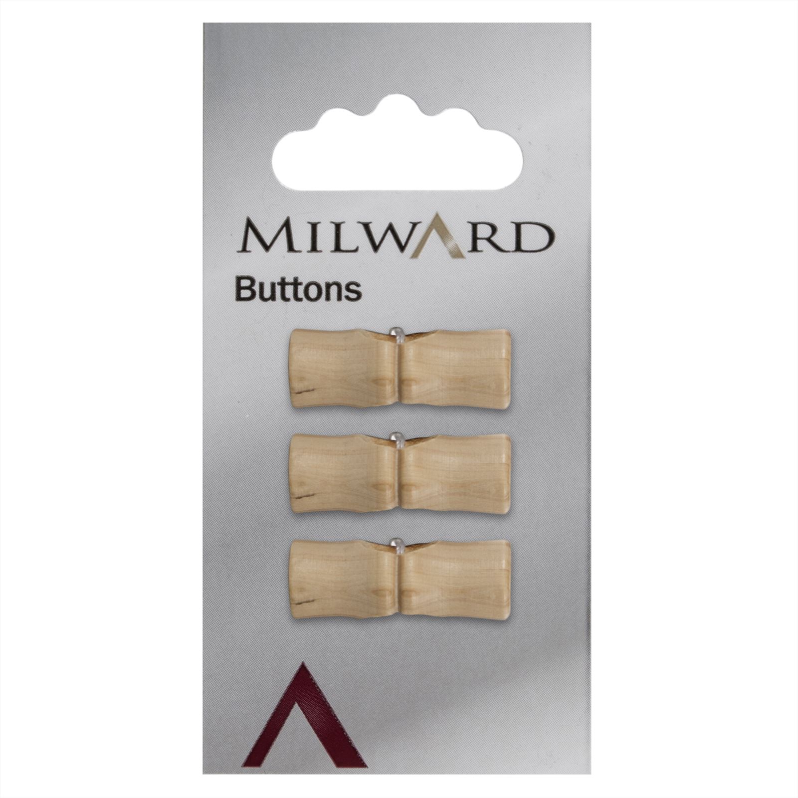 Milward Knebel Hout 25mm (3 stuks)