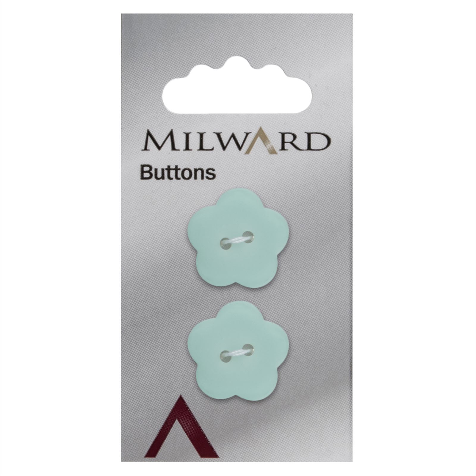 Milward Knoop Bloem Lichtgroen 20mm (2 stuks)