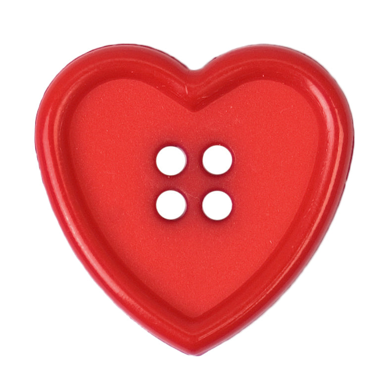 Milward Knoop Hart Rood 22mm (2 stuks) (2)
