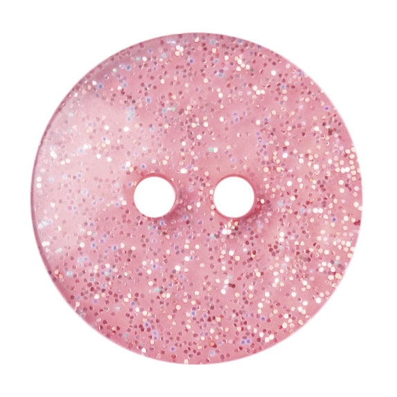 Milward Knoop Licht Roze Glitter 17mm (3 stuks) (2)