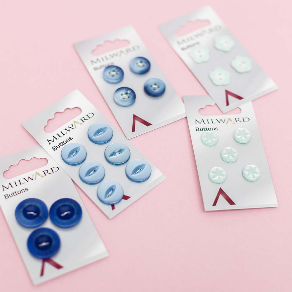 Knopen — gemaakt met Milward Knoop Mat met Rand Glans Zwart 20mm (3 stuks) (2)