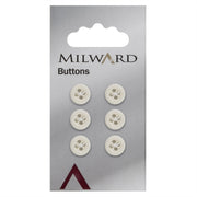 Milward Knoop Mat Wit 10mm (6 stuks)