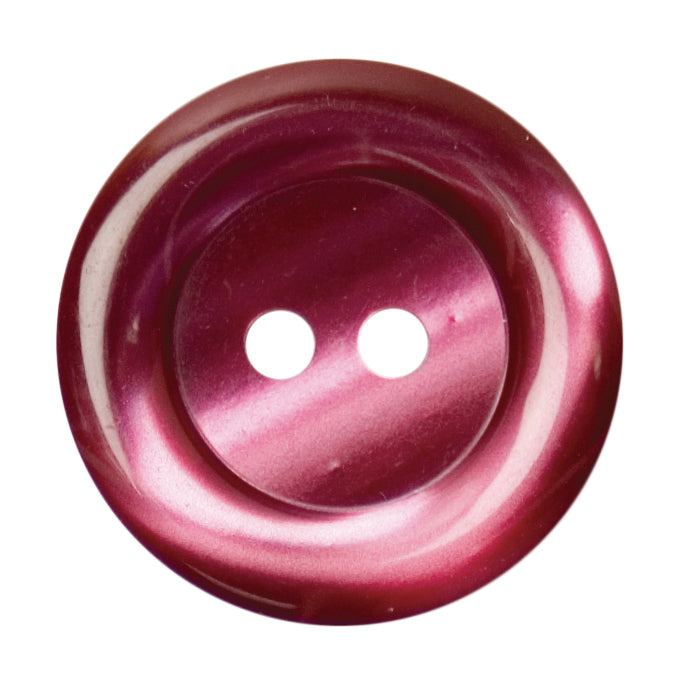 Milward Knoop Paars Glans Met Opstaande Rand 20mm (3 stuks) (2)