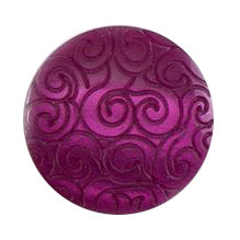 Milward Knoop Paars Glans Met Swirl 15mm (4 stuks) (2)