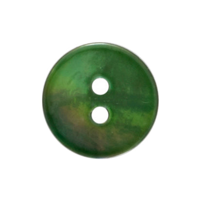 Fntgr groen — gemaakt met Milward Knoop Parelmoer Groen 12mm (4 stuks)